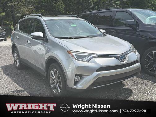 Silver Sky Metallic 2017 Toyota RAV4 Hybrid Limited