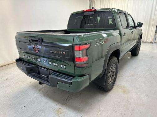 Green 2026 Nissan Frontier PRO-4X
