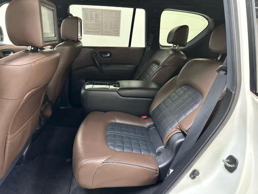 White 2020 Nissan Armada Platinum
