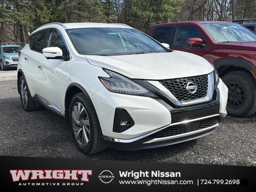 White 2019 Nissan Murano SL