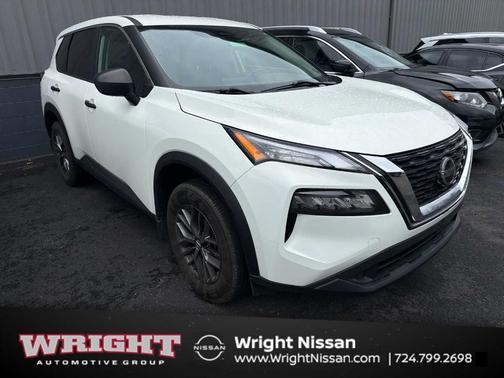 Glacier White 2021 Nissan Rogue S