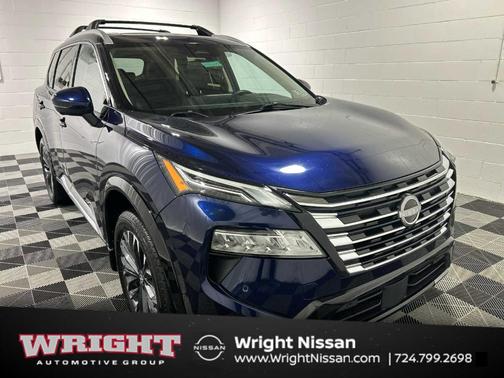 Deep Ocean Blue 2025 Nissan Rogue Platinum