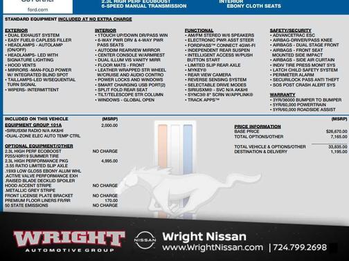 2020 Ford Mustang EcoBoost