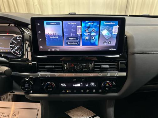 Deep Ocean Blue 2026 Nissan Pathfinder SV