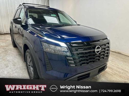 Deep Ocean Blue 2026 Nissan Pathfinder SV