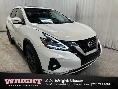 Pearl White Tri-Coat 2024 Nissan Murano Platinum