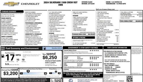 2024 Chevrolet Silverado 1500 RST