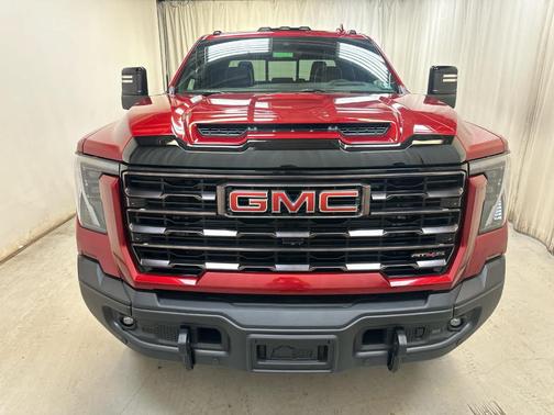 Volcanic Red 2025 GMC Sierra 2500 AT4X