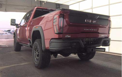 Volcanic Red 2025 GMC Sierra 2500 AT4X