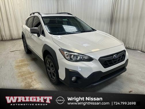 Crystal White Pearl 2022 Subaru Crosstrek Sport