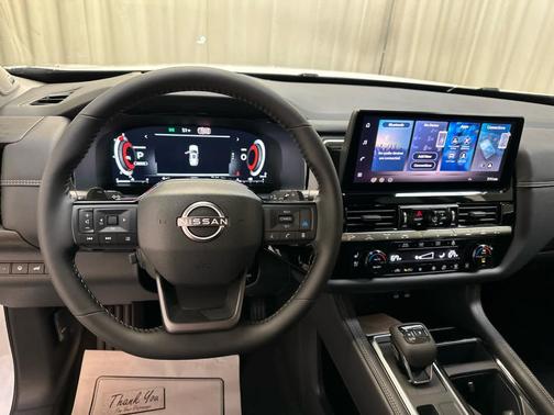 White / Black 2026 Nissan Pathfinder Platinum