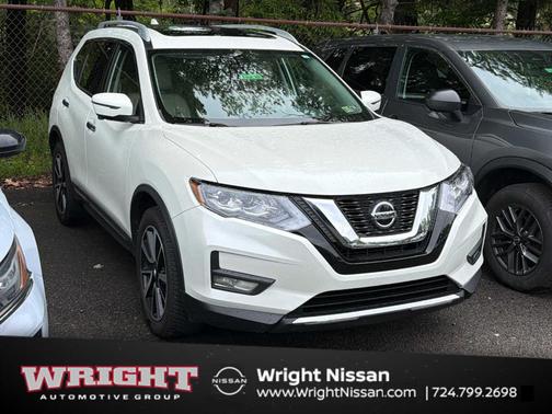 White 2020 Nissan Rogue SL