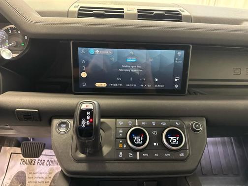 Santorini Black 2023 Land Rover Defender 110 X-Dynamic SE