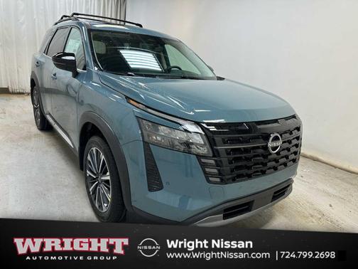Baltic Teal 2026 Nissan Pathfinder Platinum