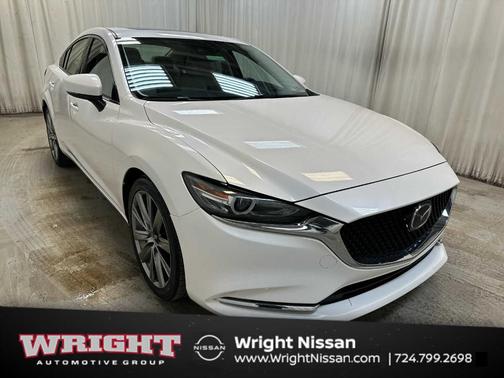 Snowflake White Pearl Metallic 2018 Mazda Mazda6 Grand Touring Reserve Sedan