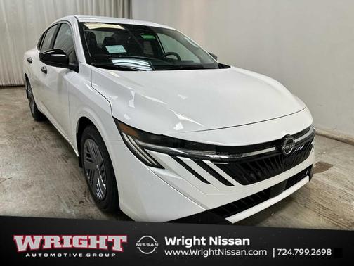 Cloud White 2026 Nissan Sentra S Sedan