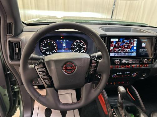 Green 2026 Nissan Frontier PRO-4X