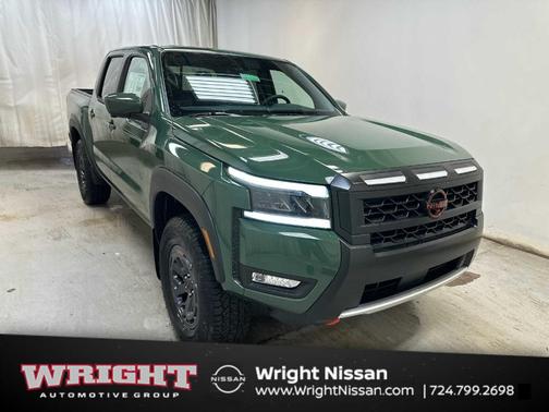 Green 2026 Nissan Frontier PRO-4X
