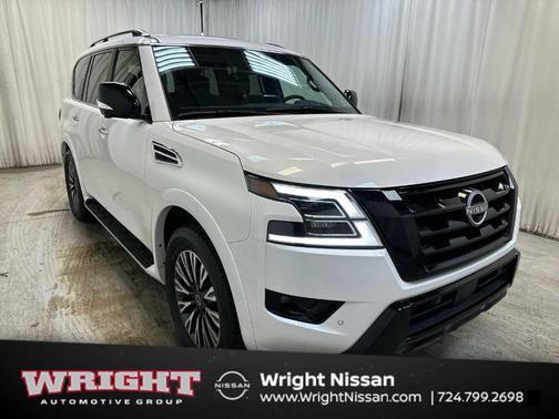 Aspen White Tricoat 2024 Nissan Armada SL