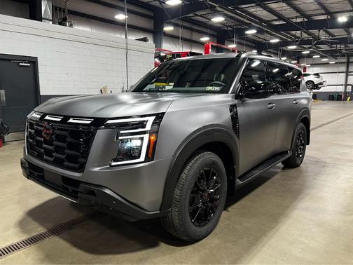 Gun Metallic 2025 Nissan Armada PRO-4X