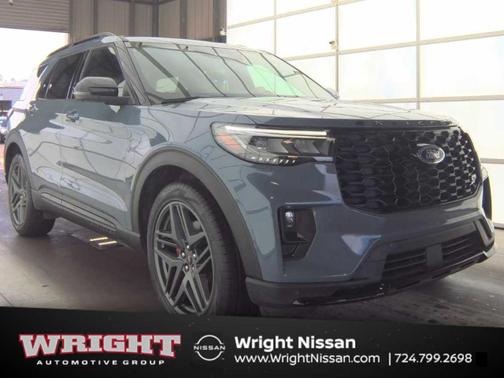 Vapor Blue 2025 Ford Explorer ST