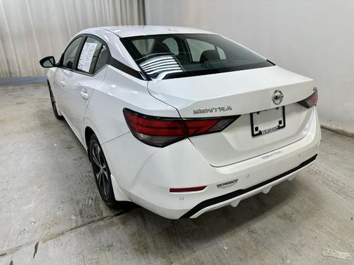 Aspen White 2023 Nissan Sentra SV
