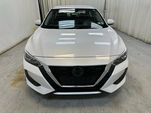 Aspen White 2023 Nissan Sentra SV