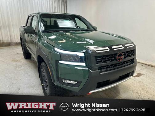 Green 2026 Nissan Frontier PRO-4X