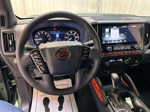 Green 2026 Nissan Frontier PRO-4X