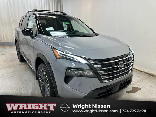 Boulder Gray Metallic 2026 Nissan Rogue Platinum