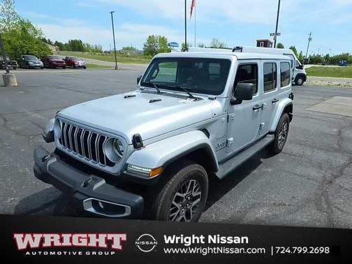 Silver Zynith Clearcoat 2024 Jeep Wrangler Sahara