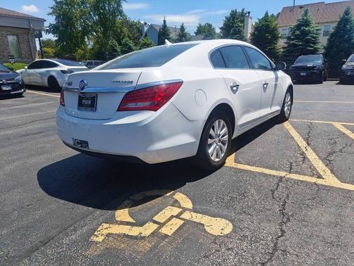 White Diamond Tricoat 2014 Buick LaCrosse Leather
