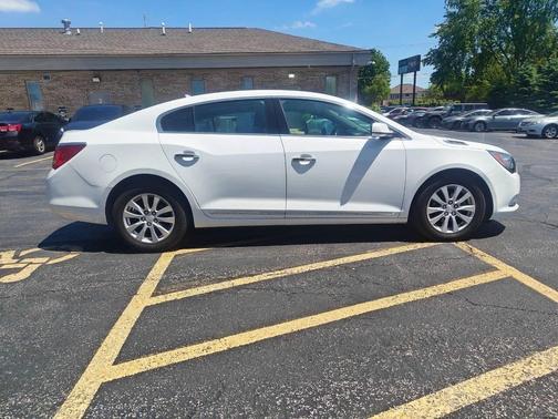 White Diamond Tricoat 2014 Buick LaCrosse Leather