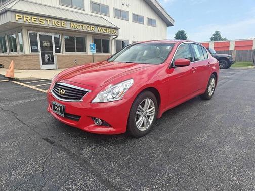 Vibrant Red 2010 INFINITI G37x Base
