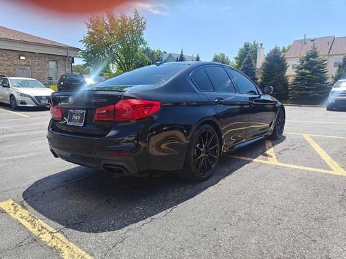 Black 2018 BMW M550 i Xdrive