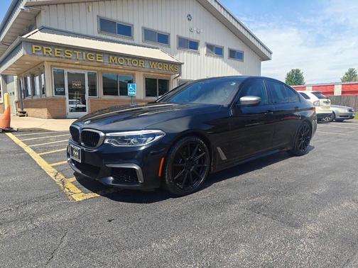 Black 2018 BMW M550 i Xdrive