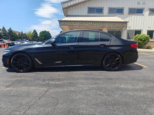 Black 2018 BMW M550 i Xdrive