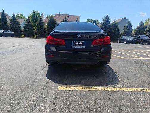 Black 2018 BMW M550 i Xdrive