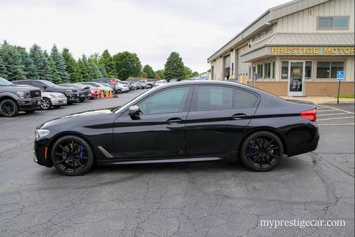 Black 2018 BMW M550 i Xdrive