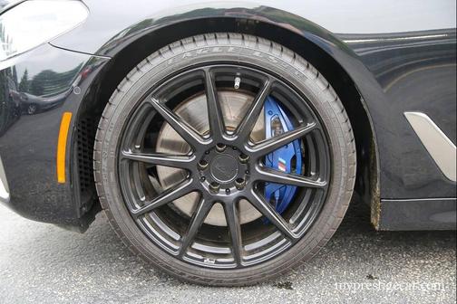 Black 2018 BMW M550 i Xdrive
