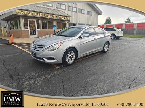 Radiant Silver 2013 Hyundai SONATA GLS