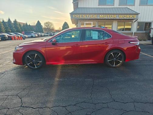 Supersonic Red 2020 Toyota Camry XSE