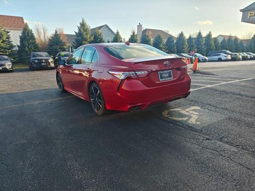 Supersonic Red 2020 Toyota Camry XSE