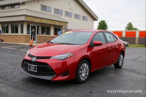 Barcelona Red Metallic 2017 Toyota Corolla LE