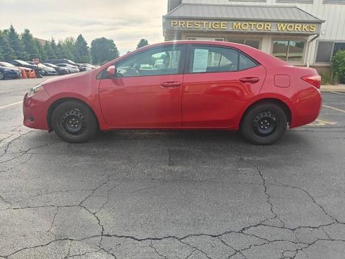 Barcelona Red Metallic 2017 Toyota Corolla LE