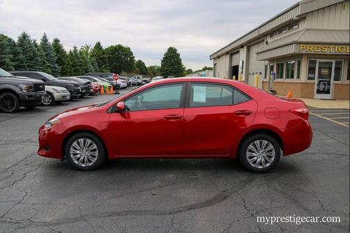 Barcelona Red Metallic 2017 Toyota Corolla LE