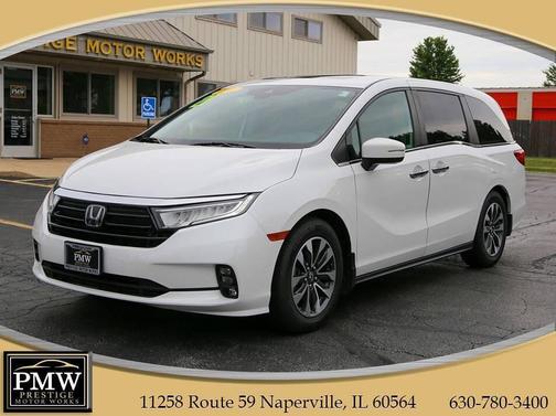 Platinum White Pearl 2021 Honda Odyssey EX-L