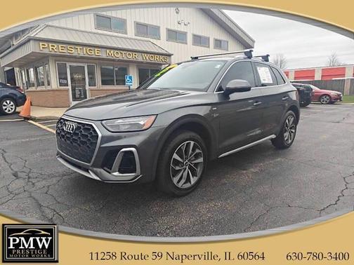 Daytona Gray Pearl Effect 2022 Audi Q5 45 S line Premium