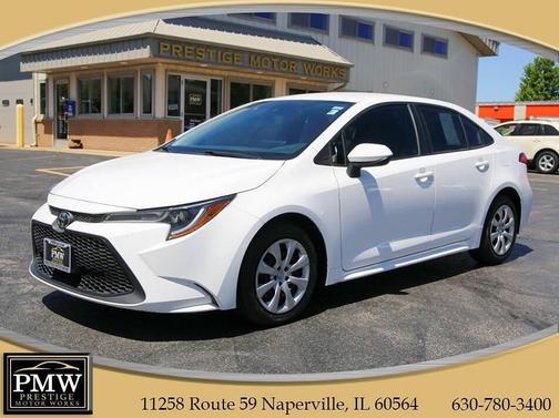 Super White 2022 Toyota Corolla LE