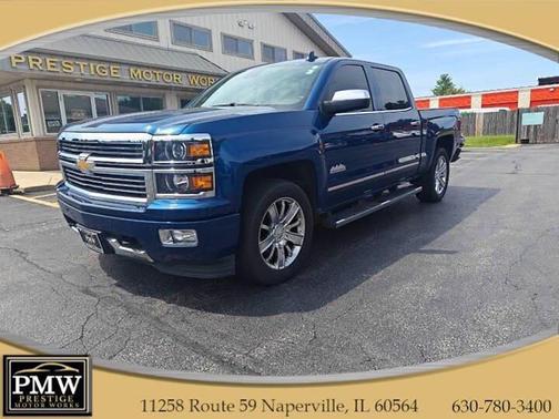 Deep Ocean Blue Metallic 2015 Chevrolet Silverado 1500 High Country